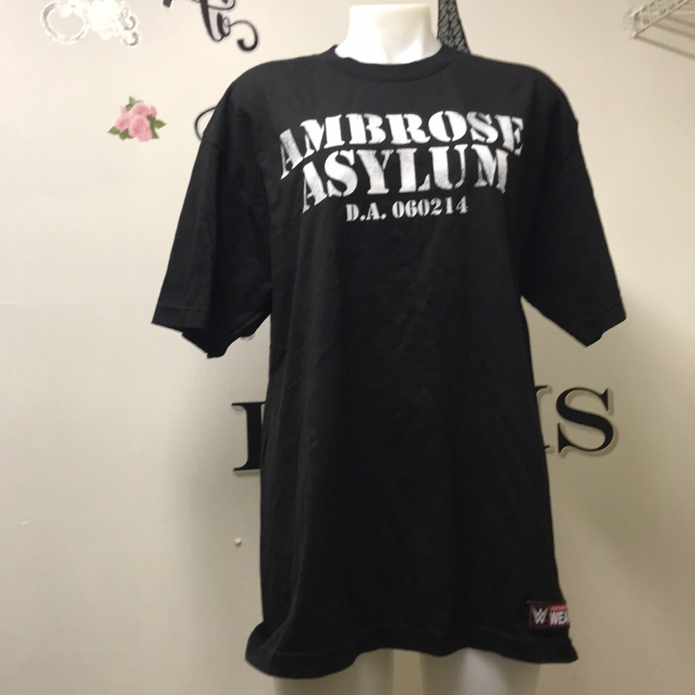 WWE Black Short Sleeve T-Shirt